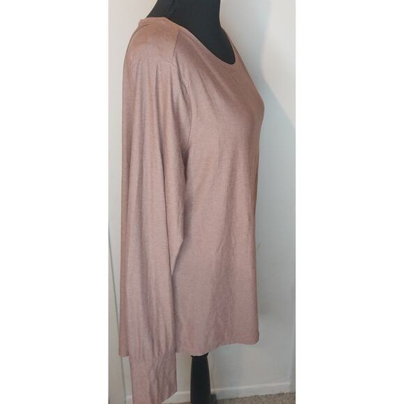 Old Navy Active Cloud 94 Soft Pink Women’s L Work Out Pink Long Sleeve Shirt Top - Picture 9 of 10